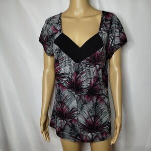 Perseption concept women's size large blouse shirt top